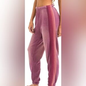 Aviator Nation Women’s Magenta Joggers